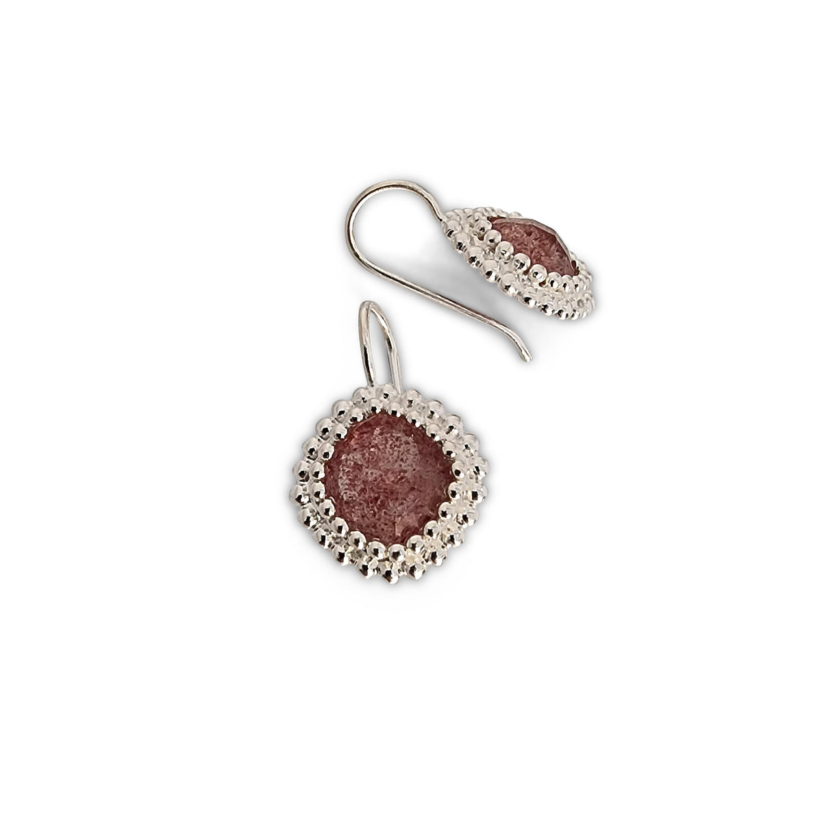 Ohrhänger Choco Mondstein