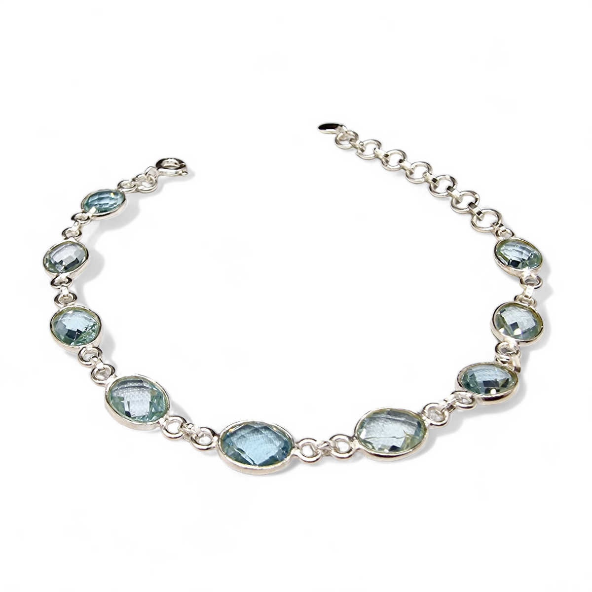 Armkette Blauer Topas