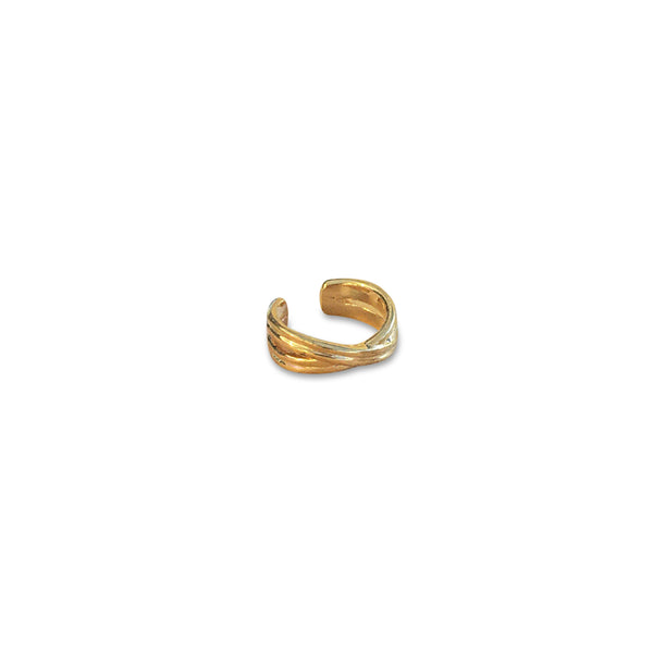 Ohrklemme Silber / Gold