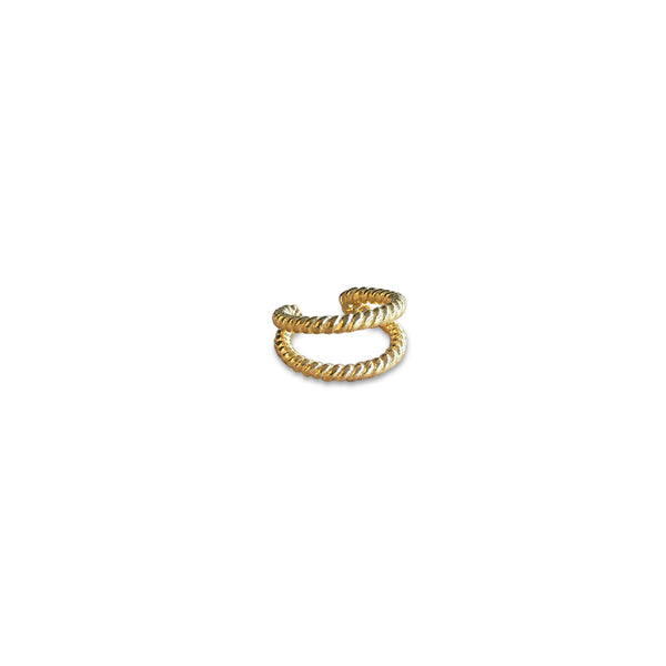 Ohrklemme Silber / Gold