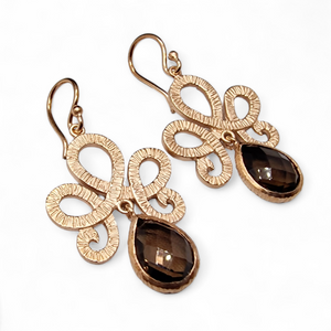 Ohrhänger Rosévergoldet