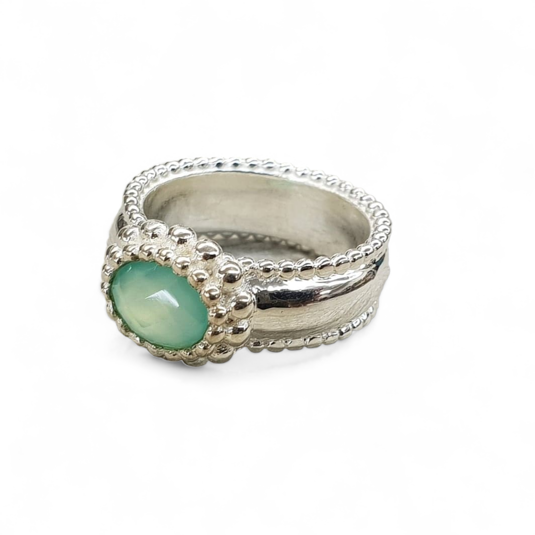 Ring Aqua Agate