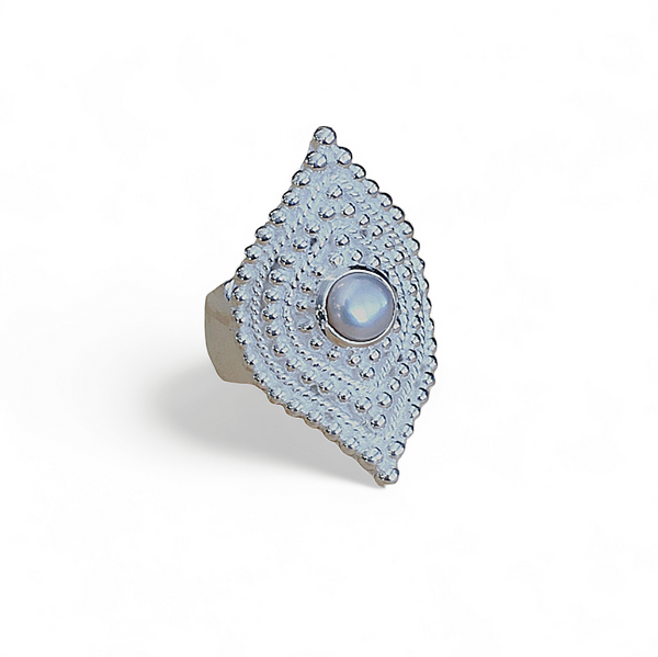 Ring freshwater pearl