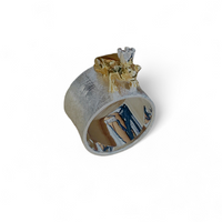 Fingerring Silber Frosch