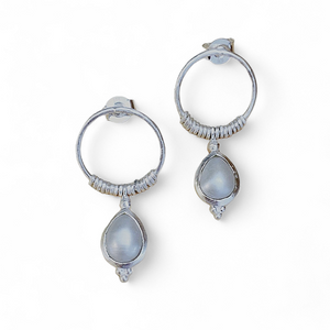 Ohrhänger Silber (14 Farben)