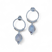 Ohrhänger Silber (14 Farben)