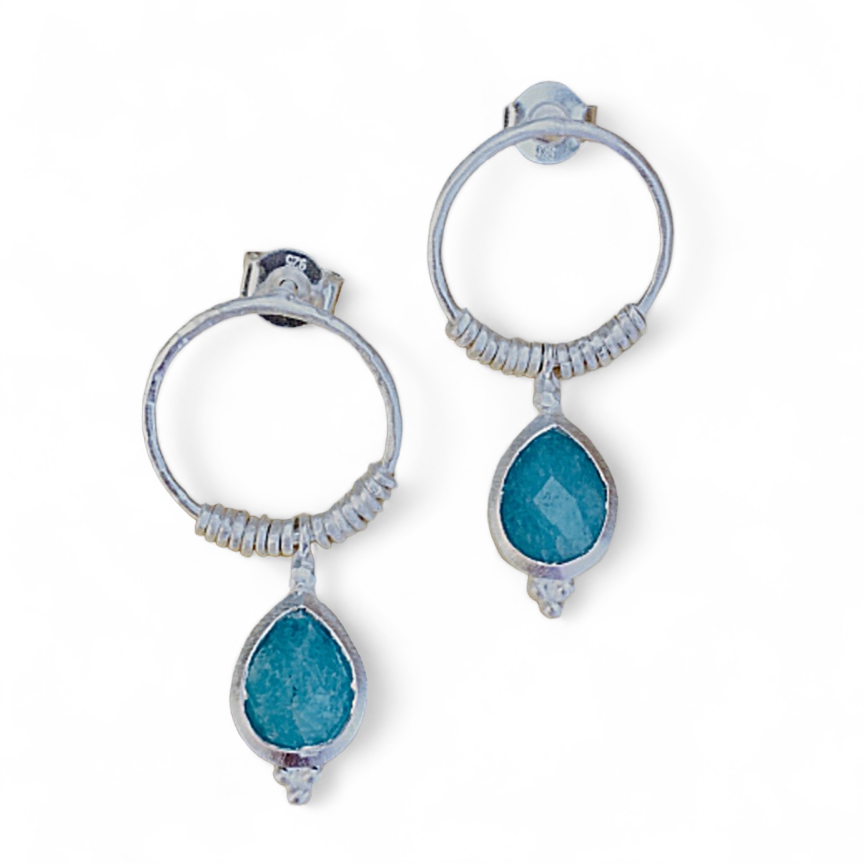 Ohrhänger Silber (14 Farben)