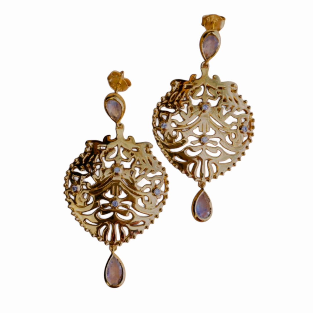 Ohrhänger Gold / Silber