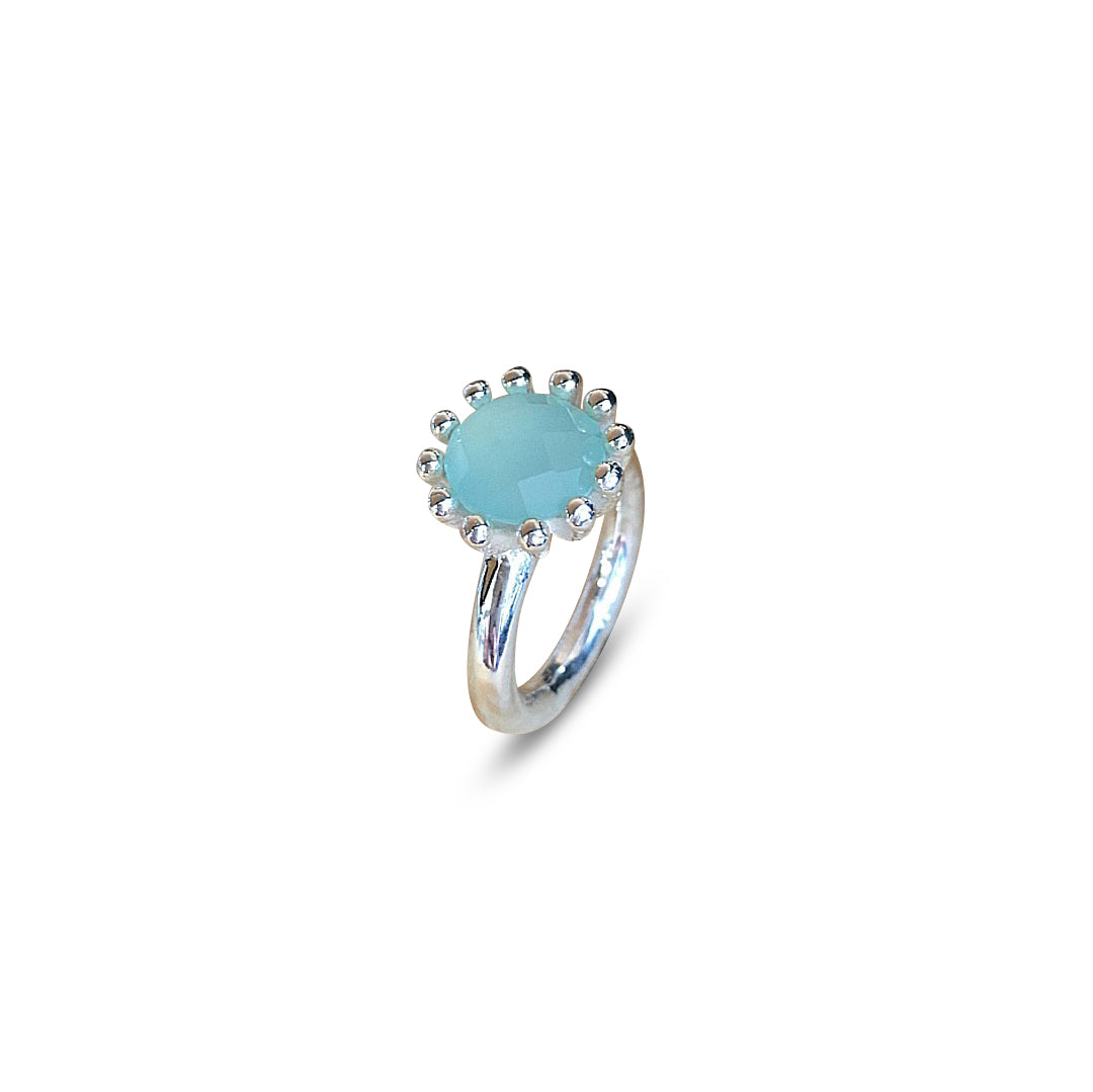 Fingerring Aqua Achat