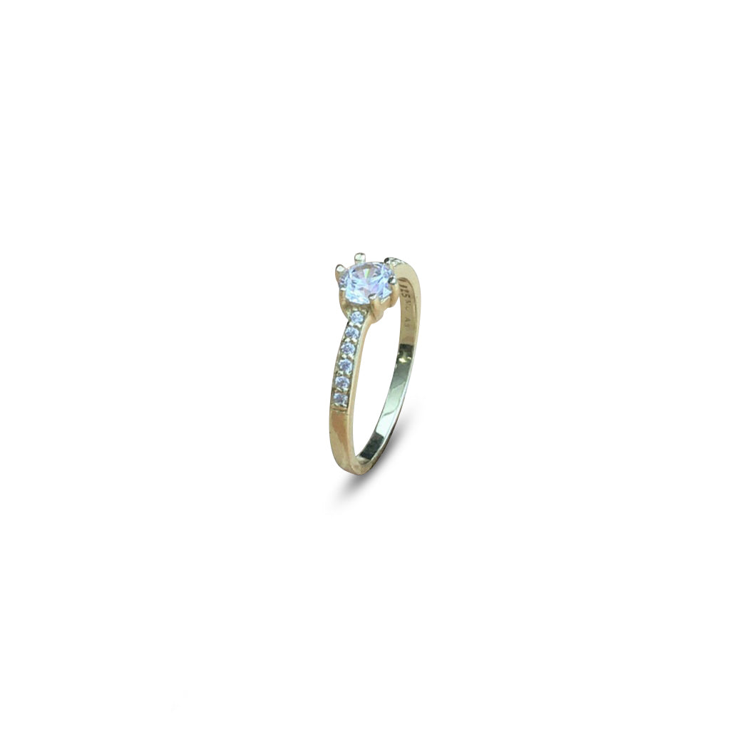 Fingerring Gold Zirkonien