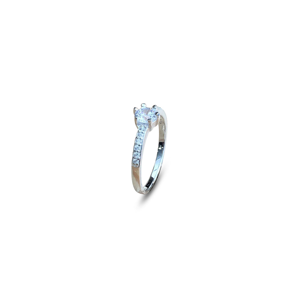 Fingerring Silber Zirkonien