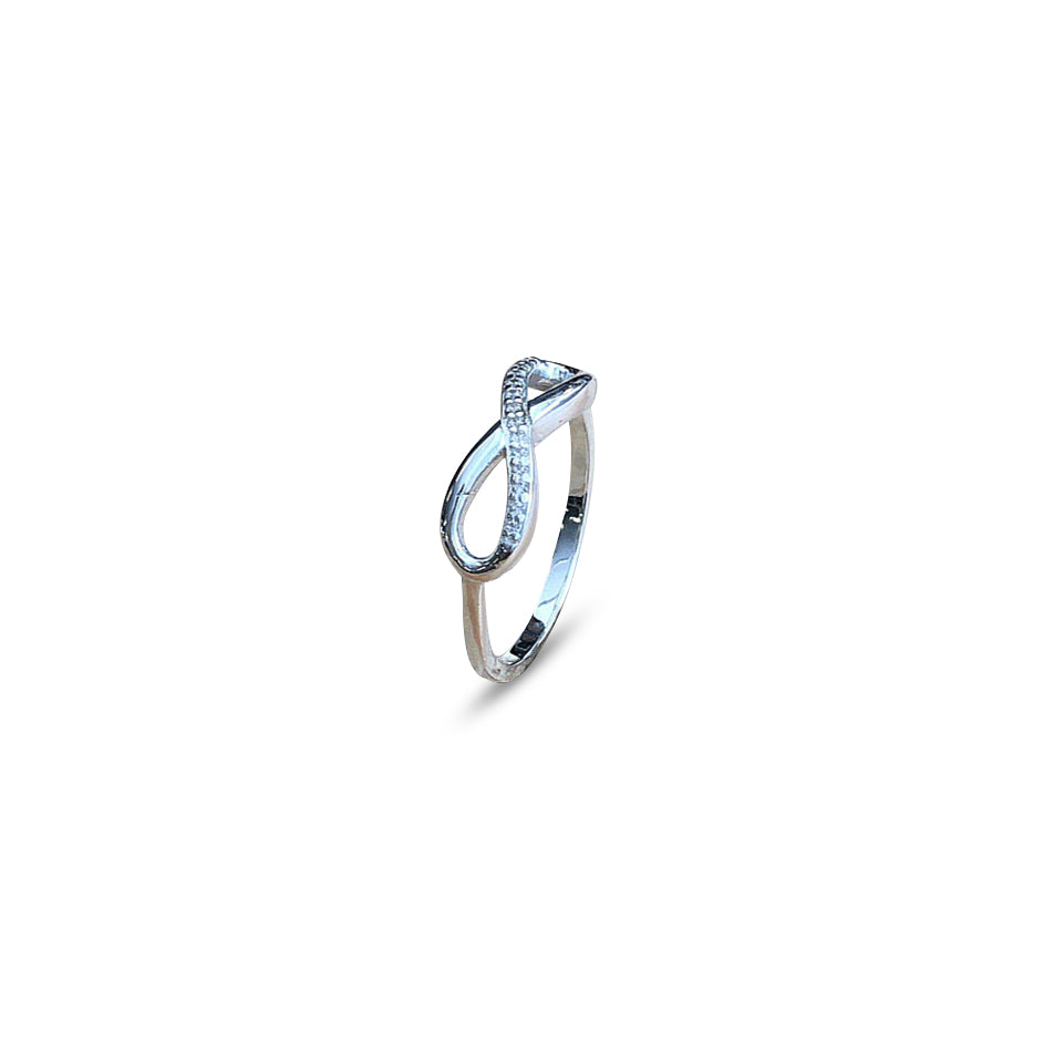 Fingerring Infinity silber