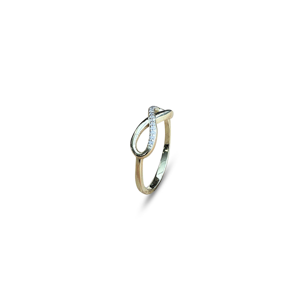 Fingerring Infinity gold