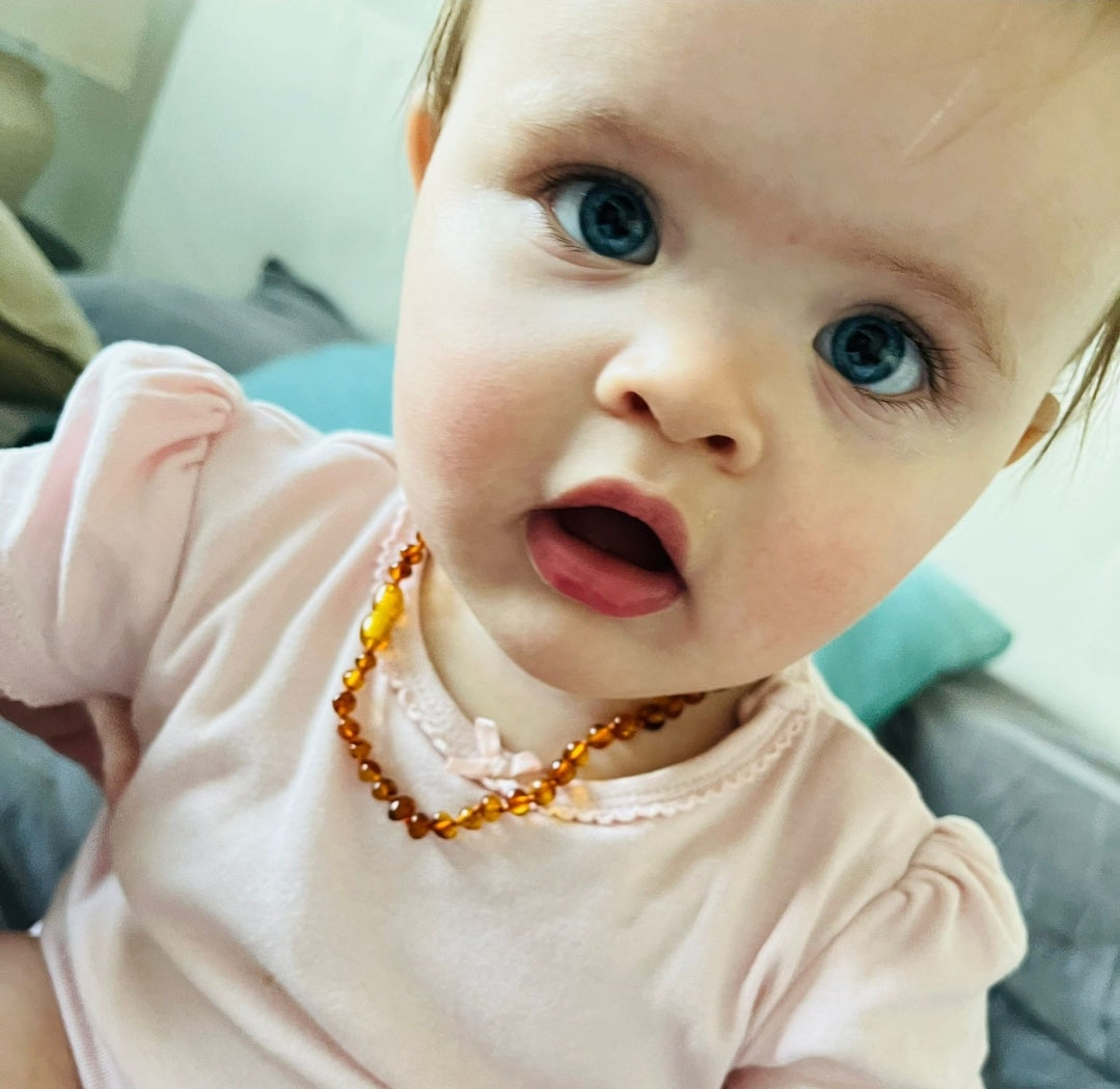 Natur-Bernsteinkette