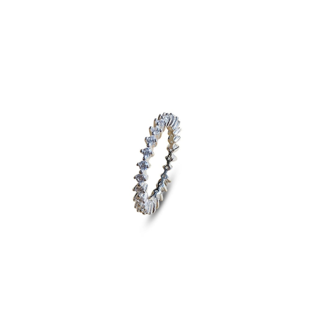 Fingerring Silber Zirkonien