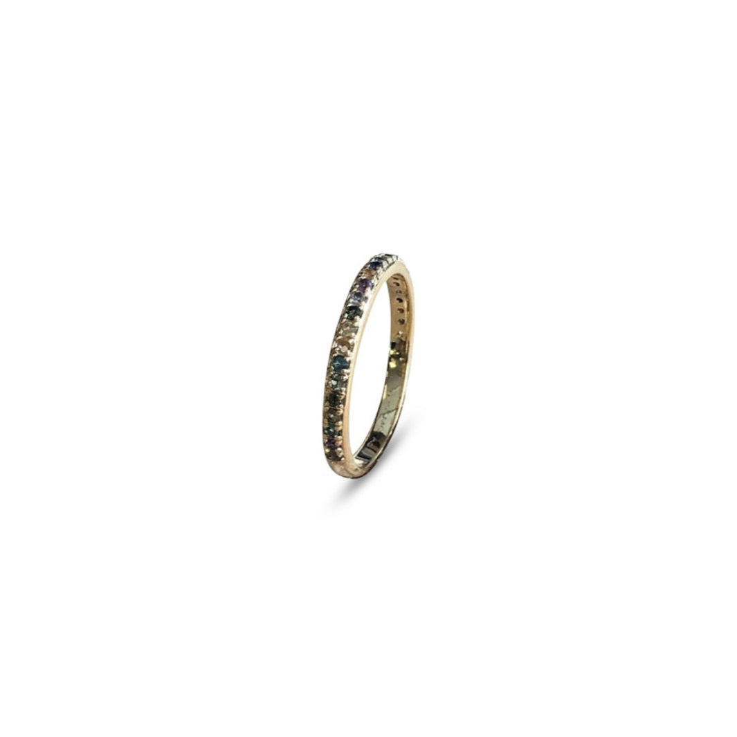 Fingerring Turmalin gold
