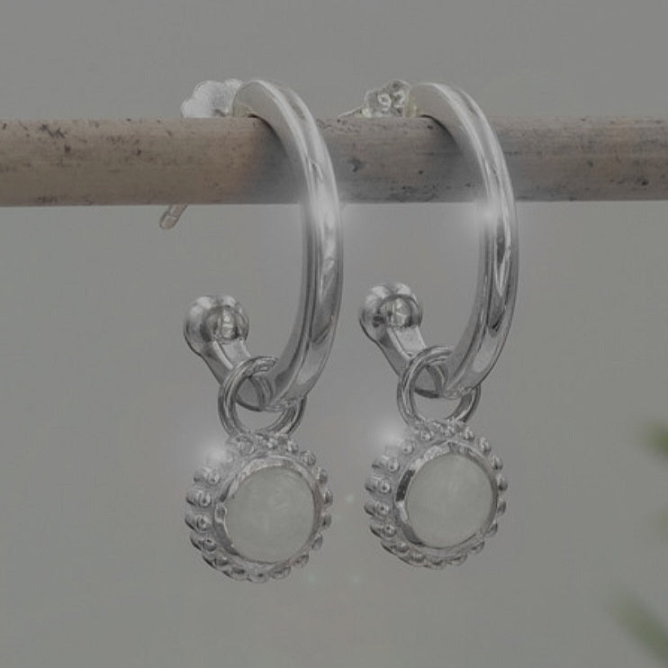 Kreolen mit wechselbarem Anhänger