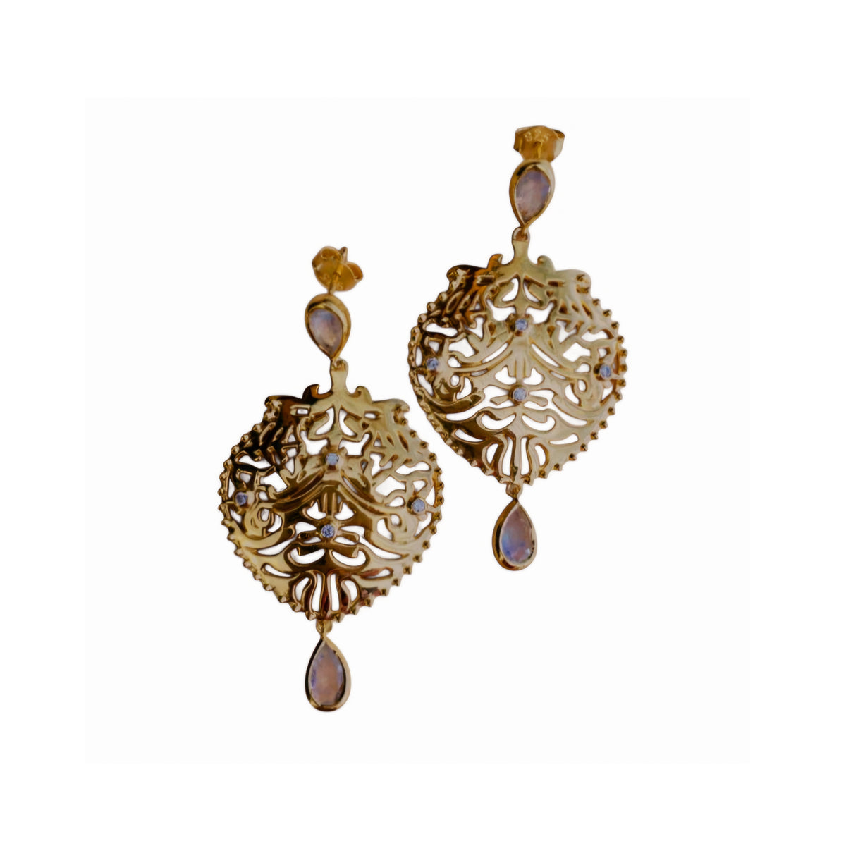 Ohrhänger Gold / Silber