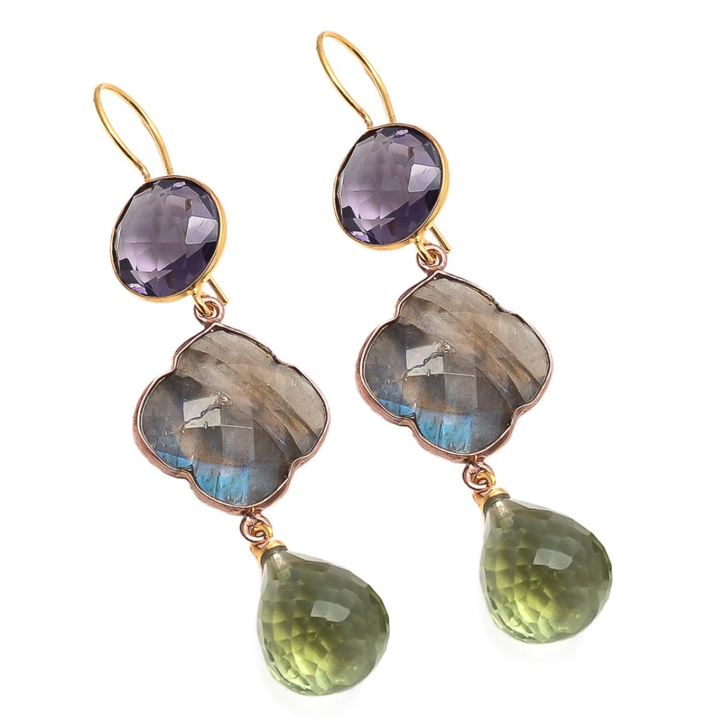 Ohrhänger vergoldet