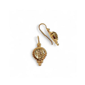 Earrings gold plated (3 colors)