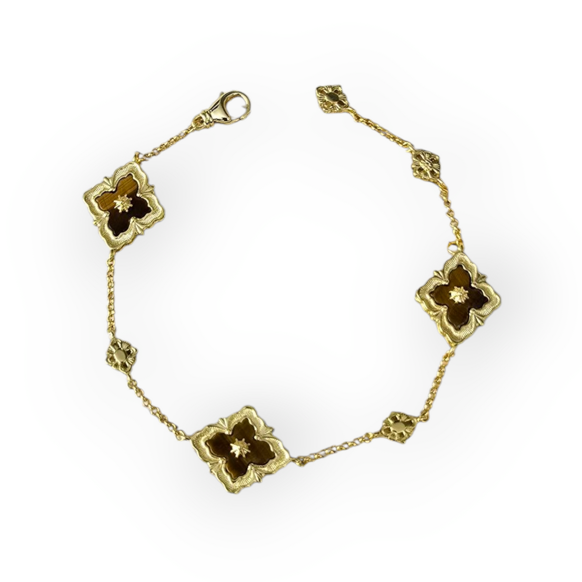 Armband Monogramm-Blume