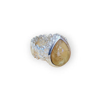 Fingerring Rutilquarz