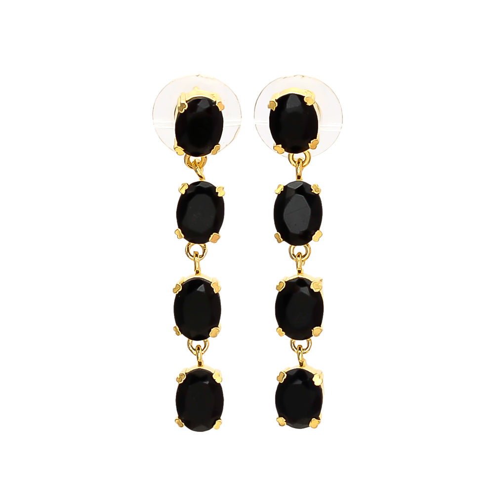 Ohrhänger Multicolor vergoldet