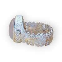 Fingerring Bergkristall