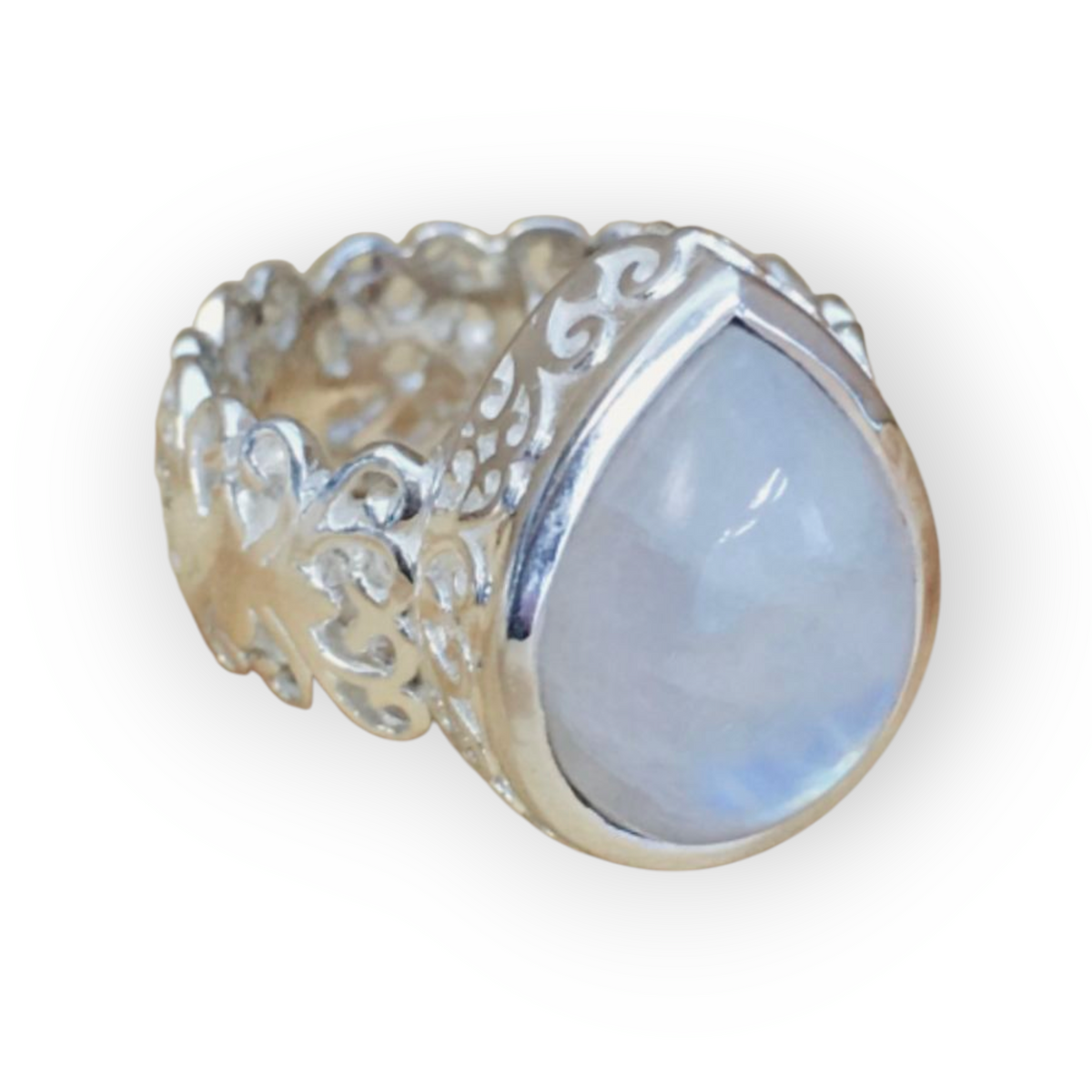 Fingerring Mondstein