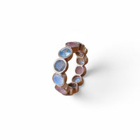 Fingerring Steinmix Roségold