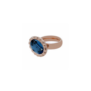 QUDO Ring TIVOLA UNICA Roségold