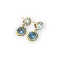 Ohrstecker Gold matt