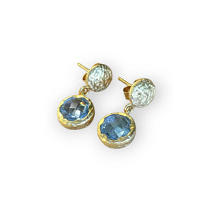 Ohrstecker Gold matt