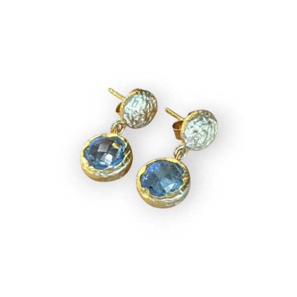 Ohrstecker Gold matt