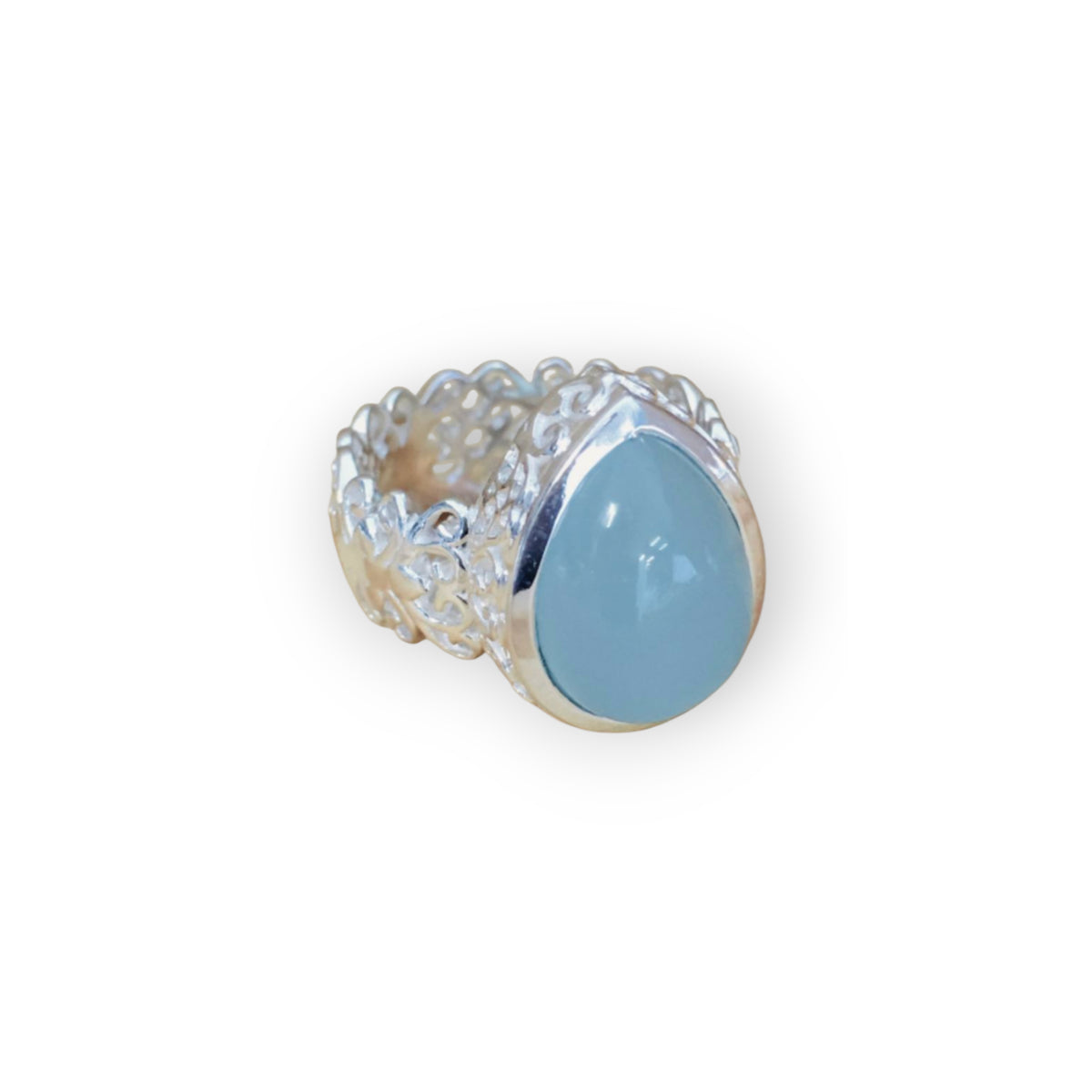 Fingerring Aquamarin