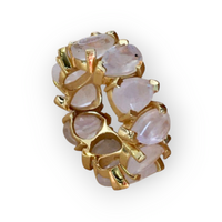 Fingerring Mondstein Gold