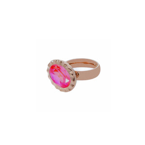 QUDO Ring TIVOLA UNICA Roségold