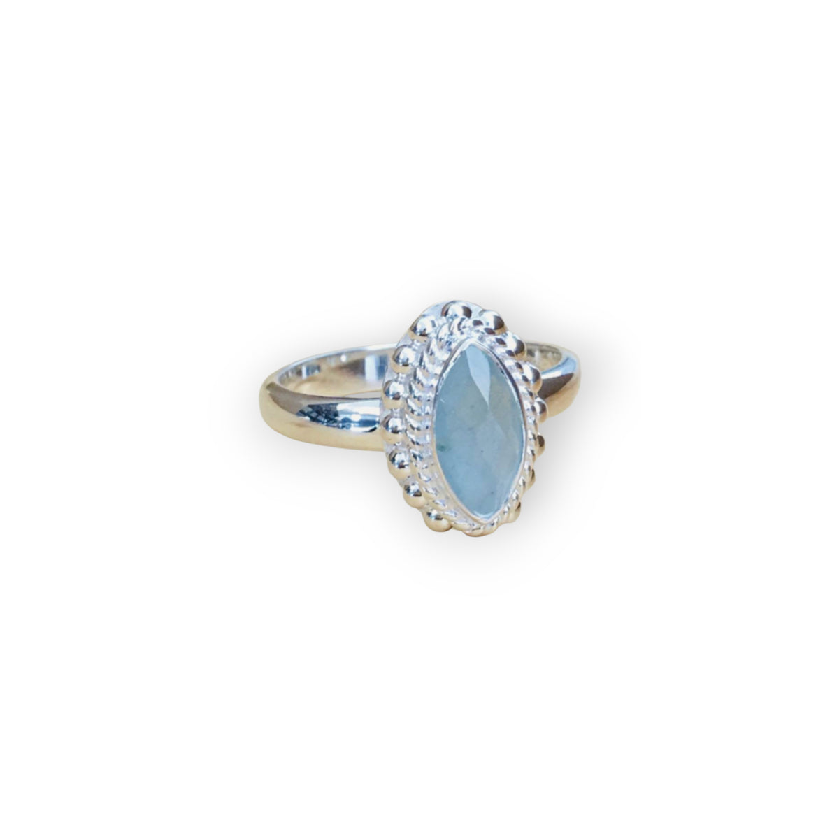 Fingerring Aquamarin