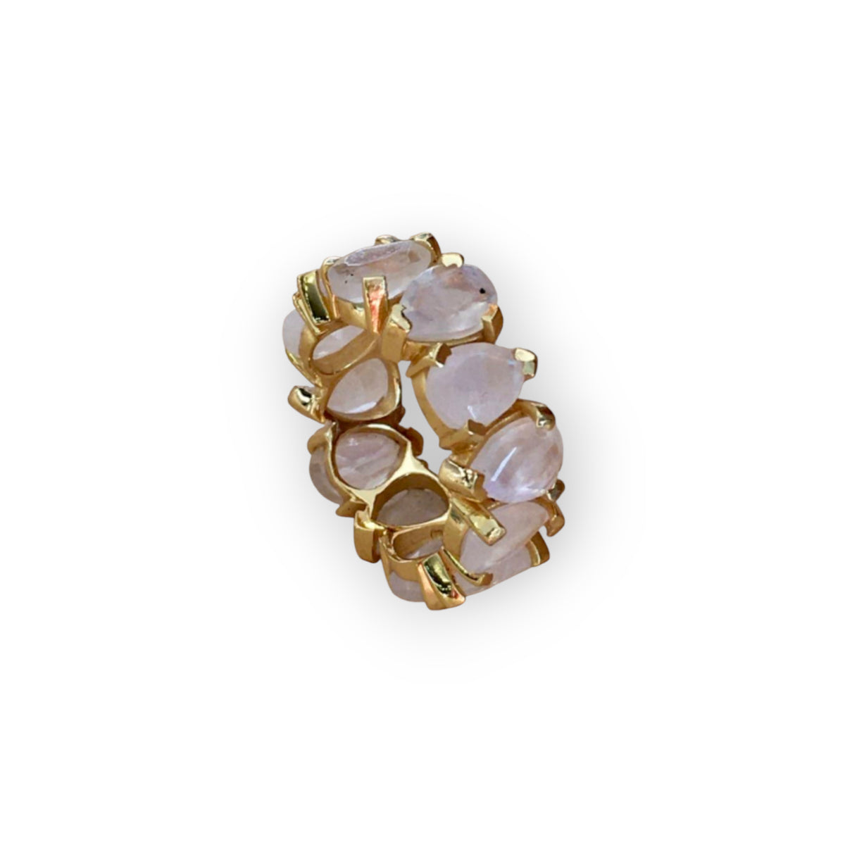 Fingerring Mondstein Gold