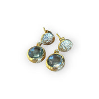 Ohrstecker Gold matt