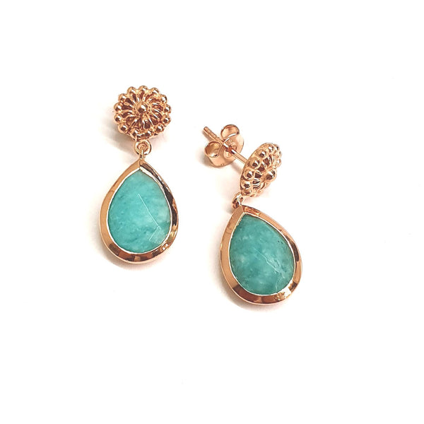 Ohrhänger/Stecker roségold (4 Farben)