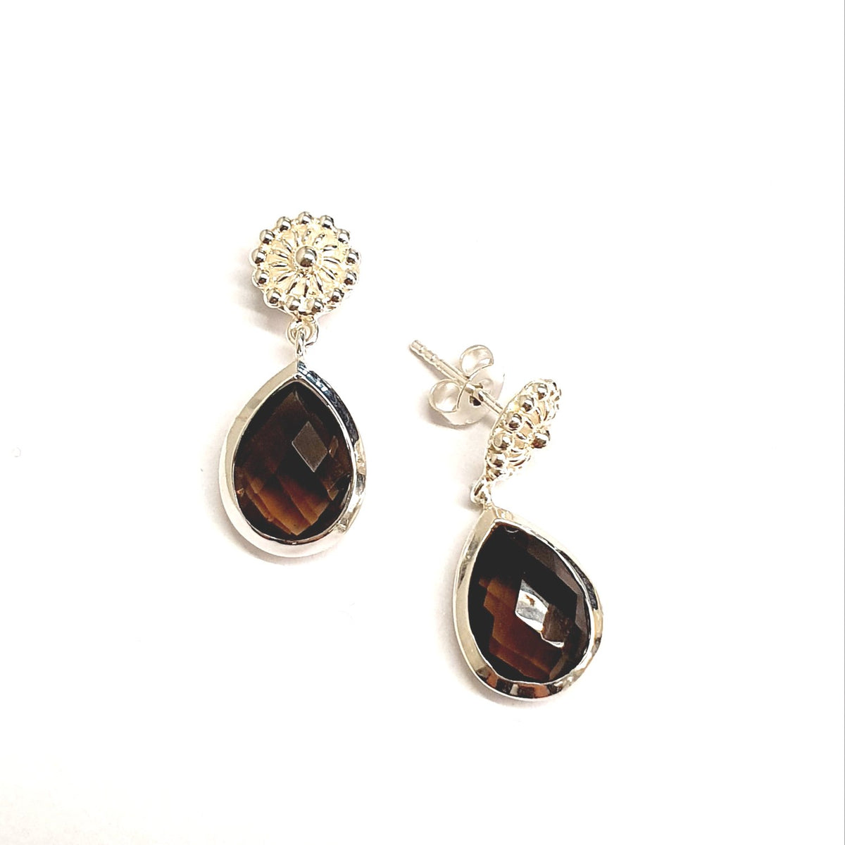 Ohrhänger/Stecker silber (9 Farben)