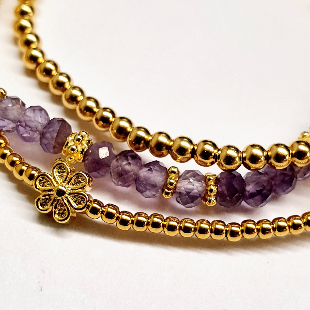 Armband-Set vergoldet (9 Farben)