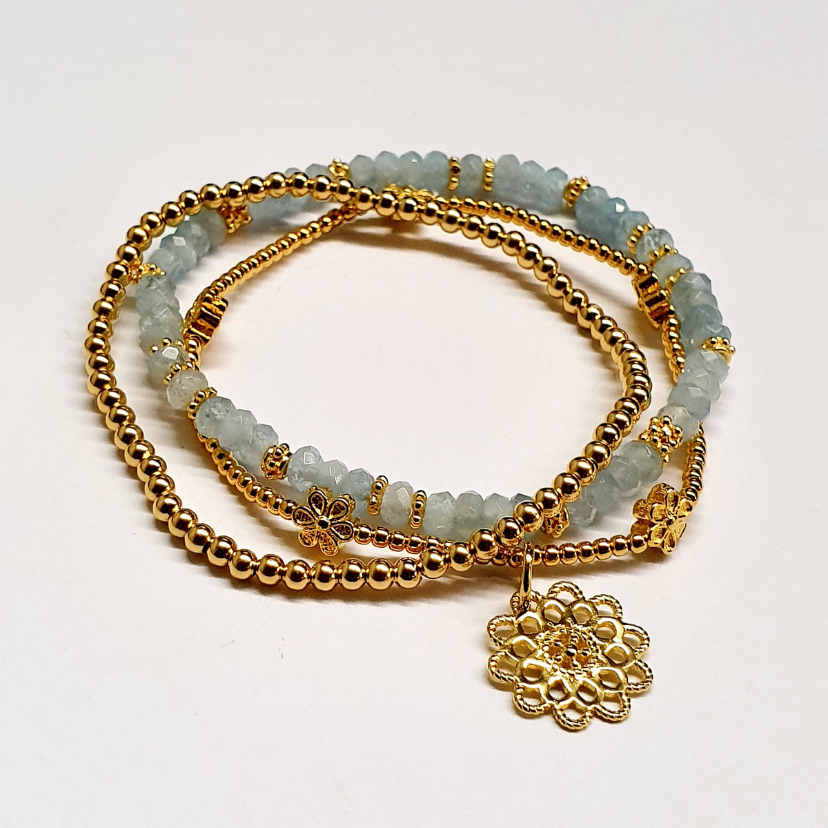 Armband-Set vergoldet (9 Farben)