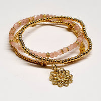 Armband-Set vergoldet (9 Farben)