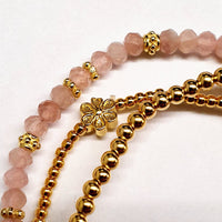 Armband-Set vergoldet