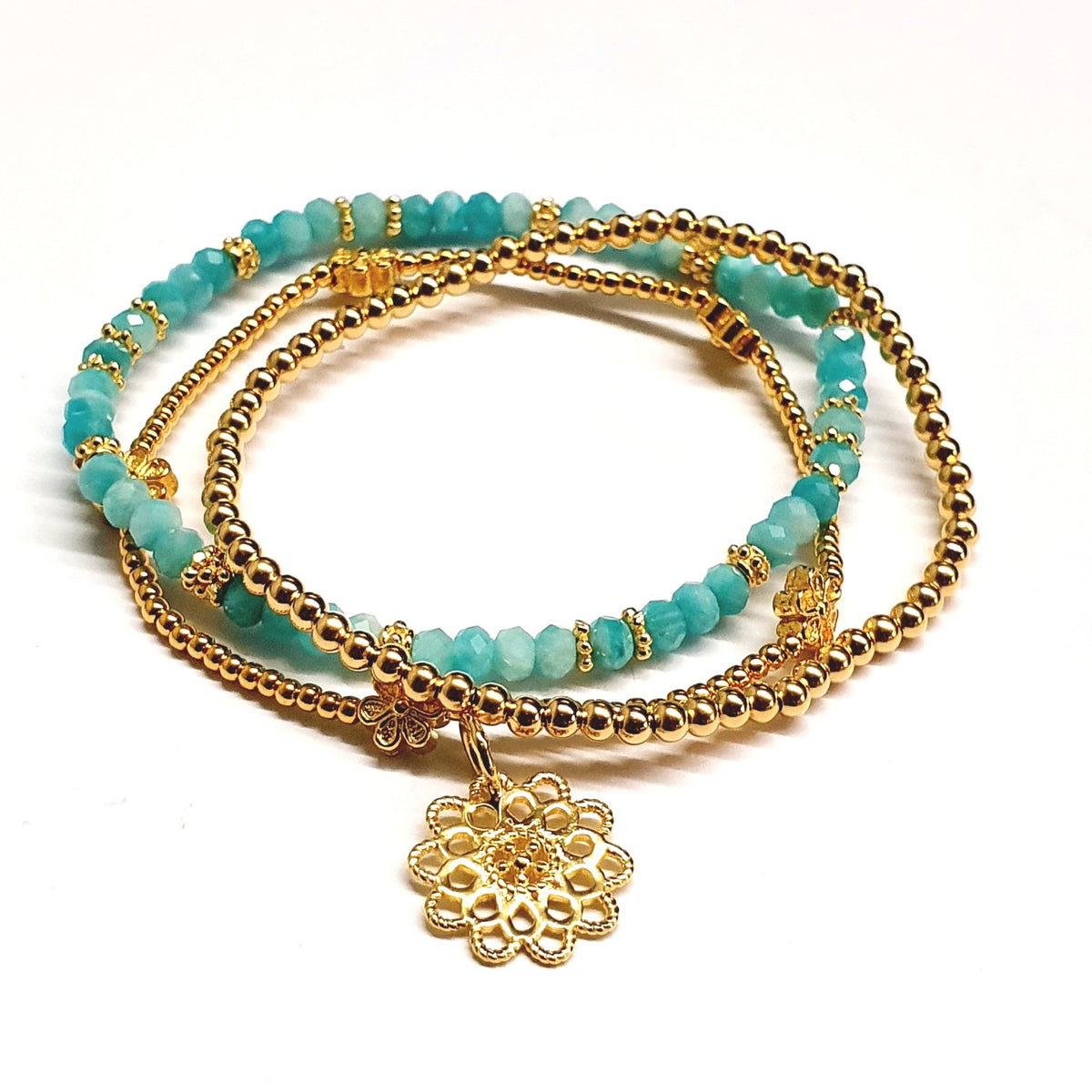 Armband-Set vergoldet (9 Farben)