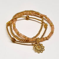 Armband-Set vergoldet (9 Farben)