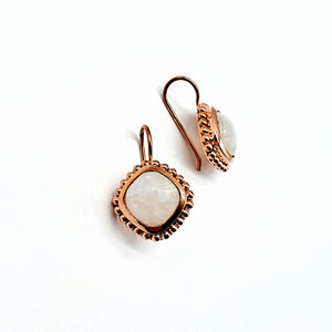 Earrings rose gold plated (3 colors)