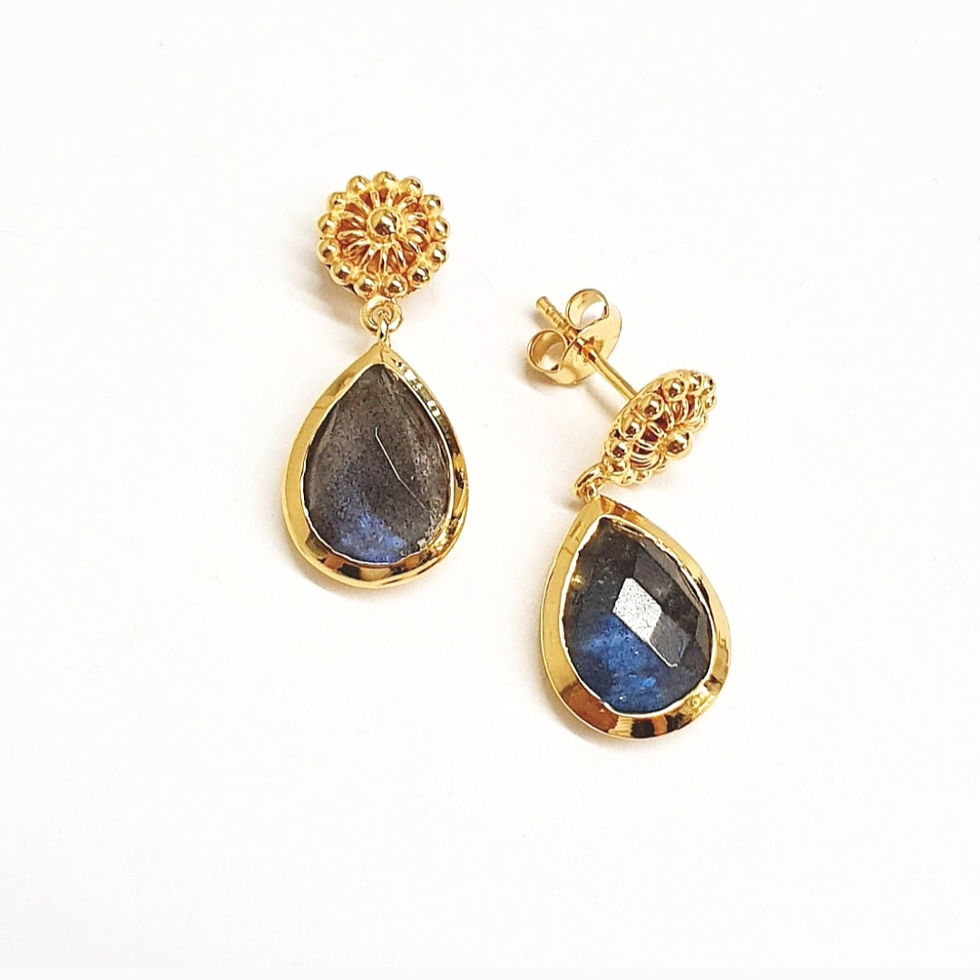 Ohrhänger/Stecker gold (5 Farben)